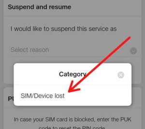 sim device lost