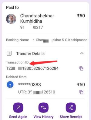 transaction id