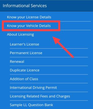 know your vehicle detail